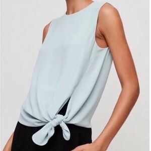 Aritzia Babaton | Hopkins Asymmetrical Blouse | Size Medium